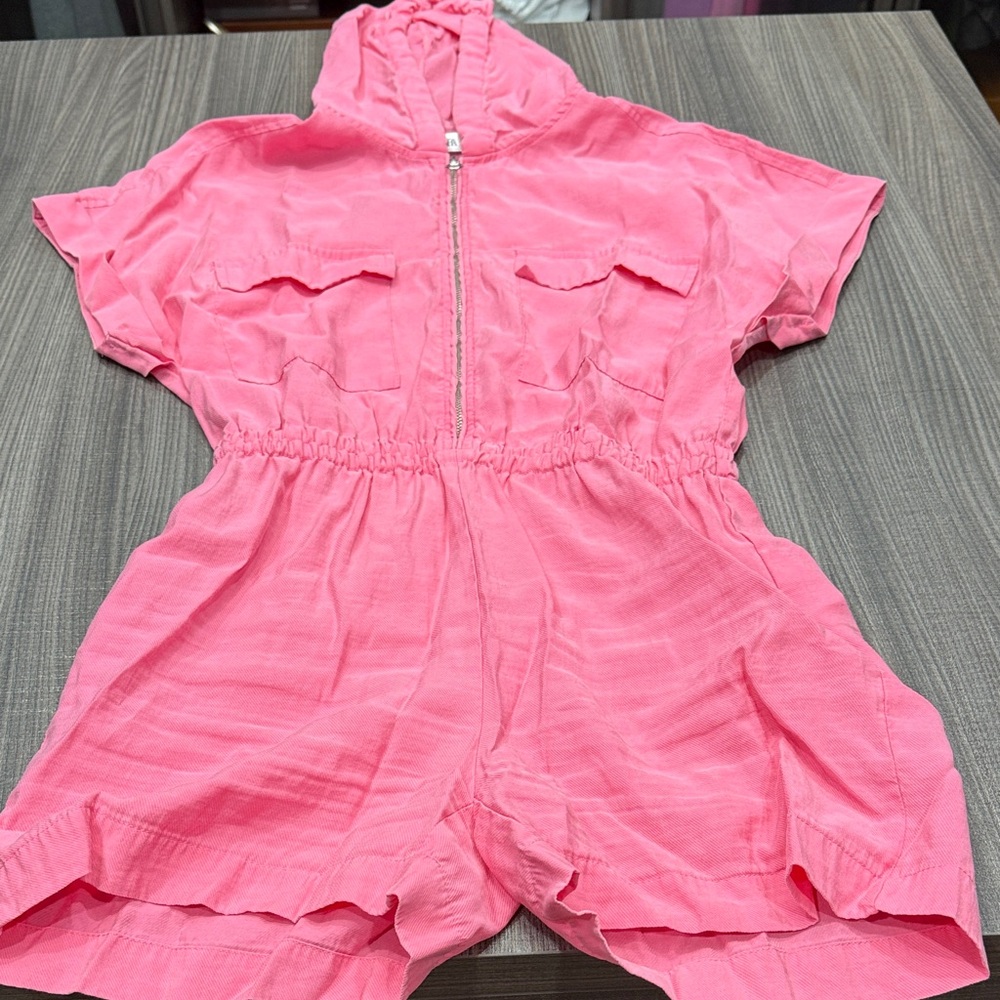 Zara Bright Pink Kids Romper